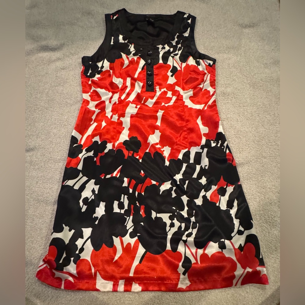 BCBGMaxAzria Elegant Black‎ Dress Luxury Minimalist Vintage Glam